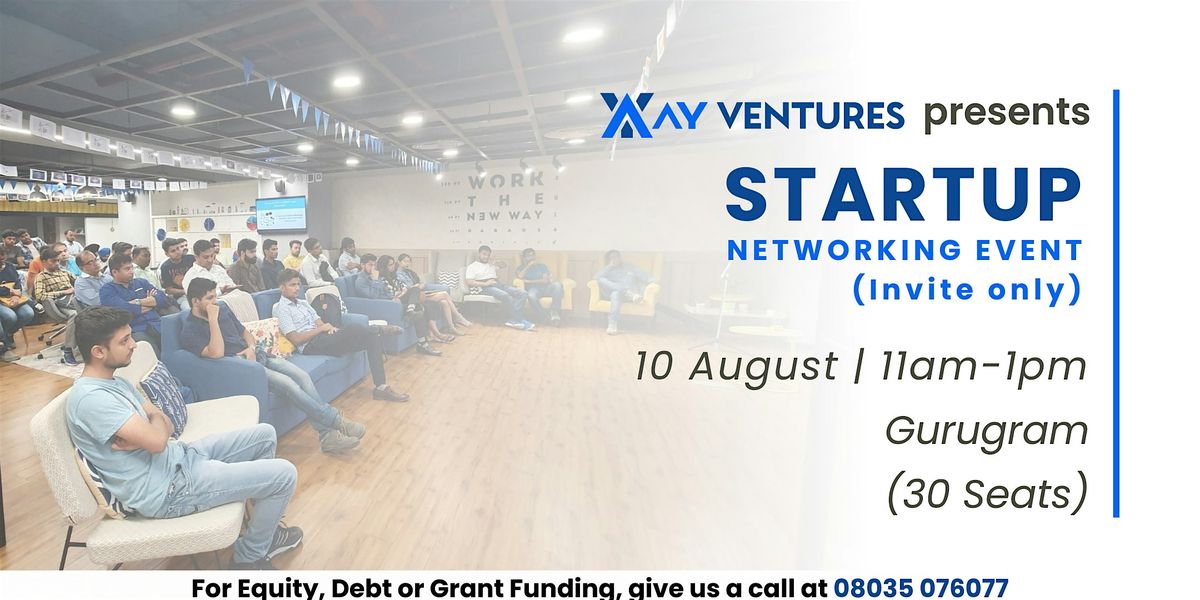 Startup Networking Event (Invite Only) - August 10 by AY Ventures