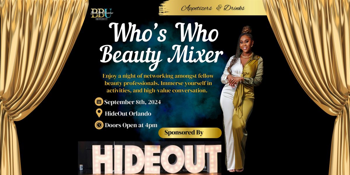 Who's Who: Beauty Mixer