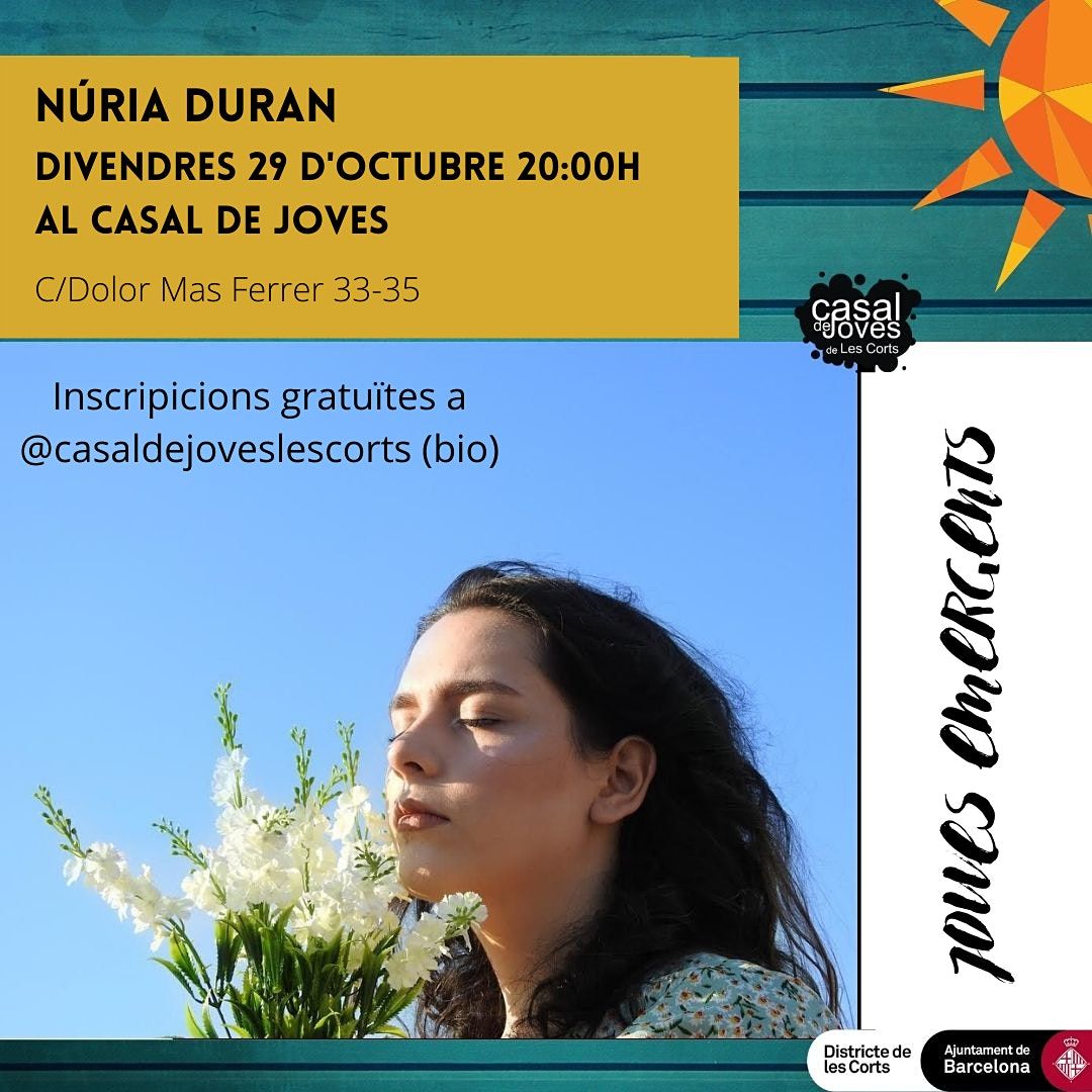Concert N\u00faria Duran (Joves Emergents)
