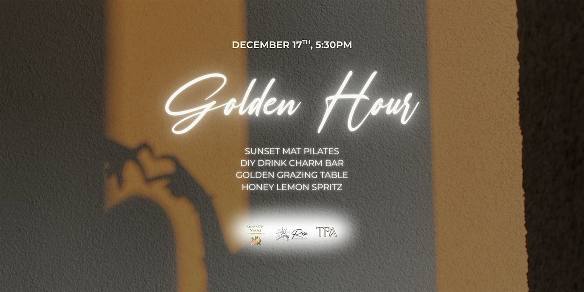 Golden Hour: Sunset Mat Pilates