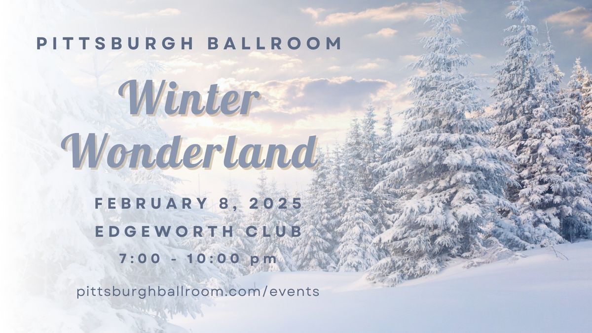 Pittsburgh Ballroom: Winter Wonderland