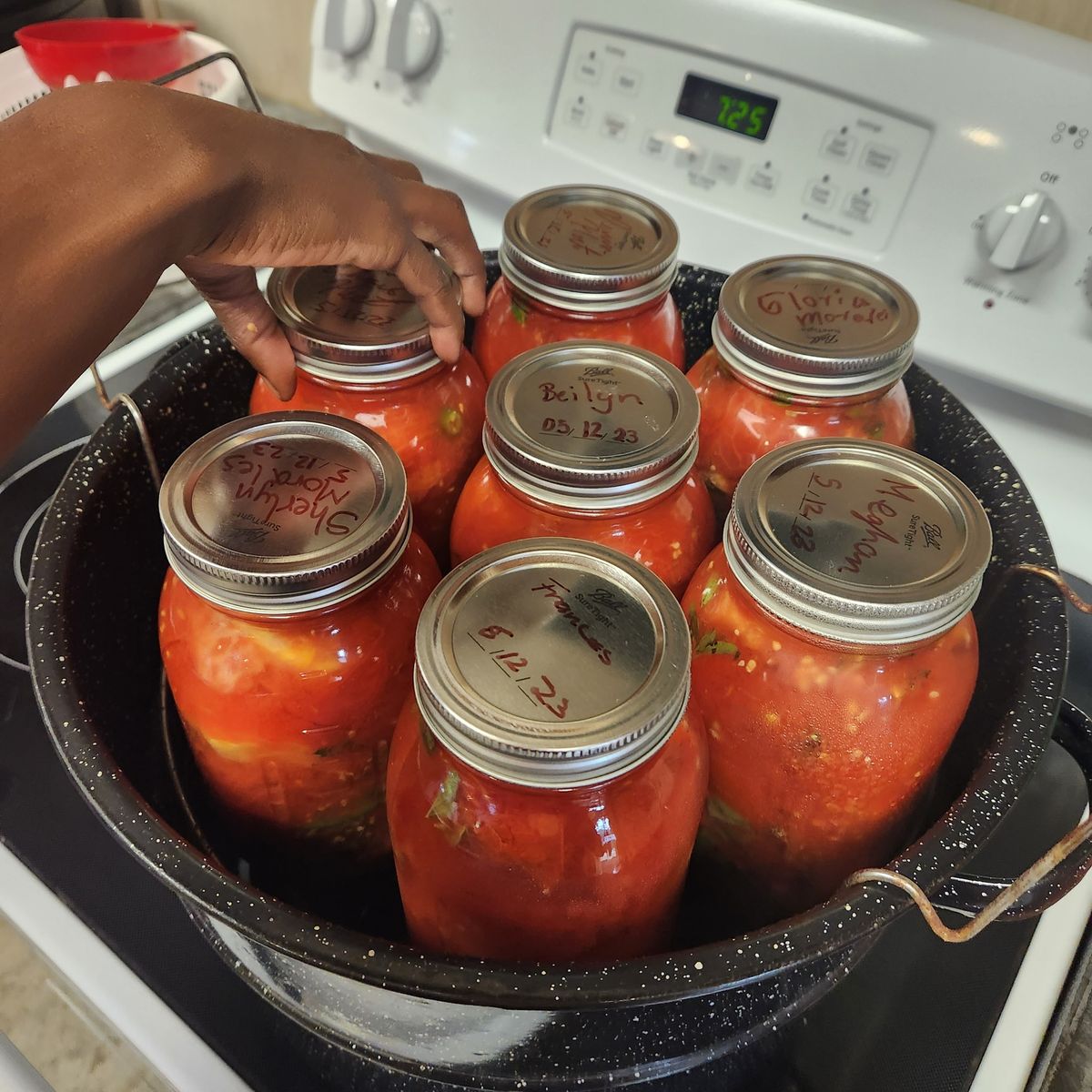 Canning 101: Basil Garlic Mater Sauce