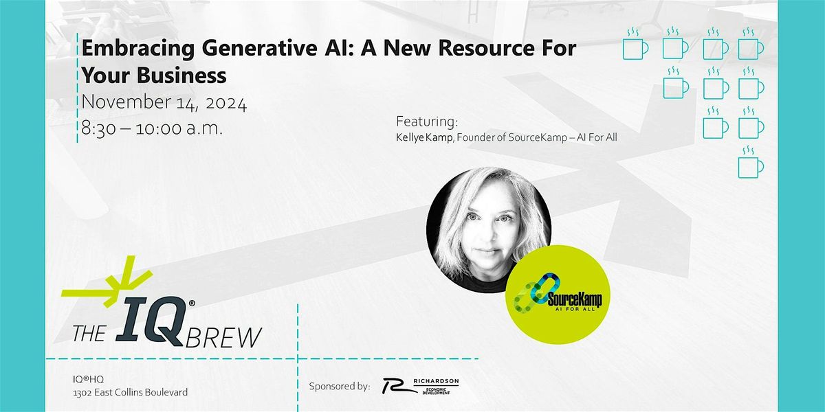 Embracing Generative AI: A New Resource For Your Business