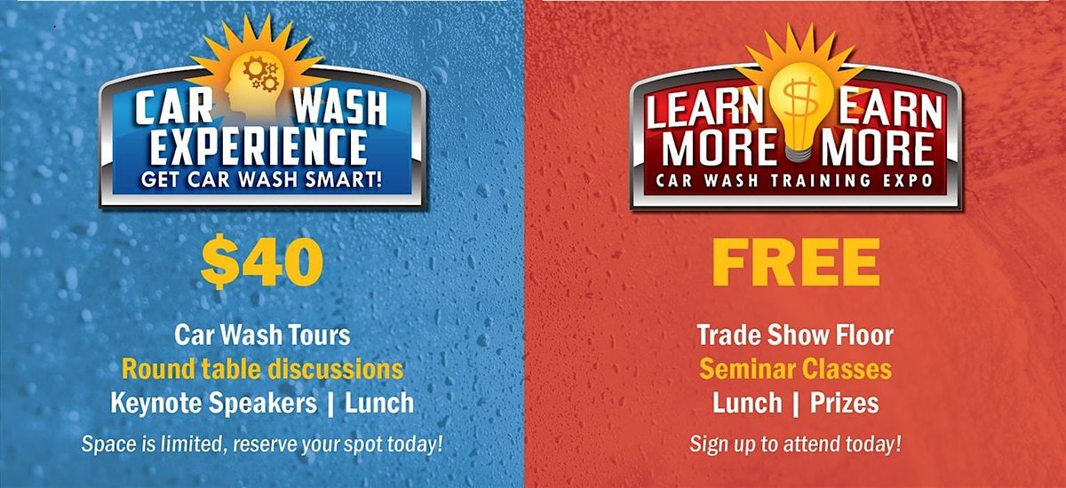Learn More, Earn More! 2024 Kleen-Rite Car Wash Expo & Training
