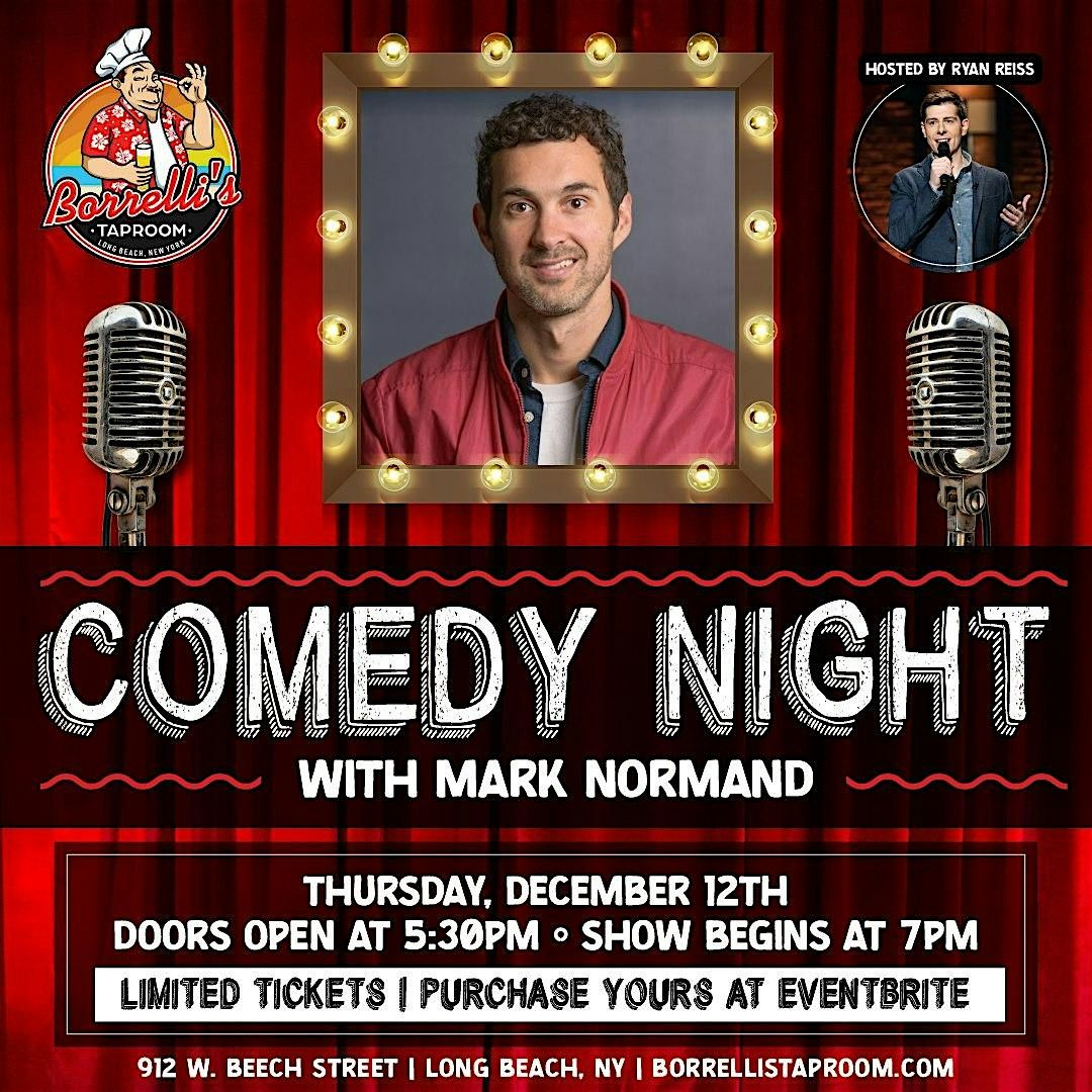 Mark Normand Comedy Night @ Borrelli's Taprrom