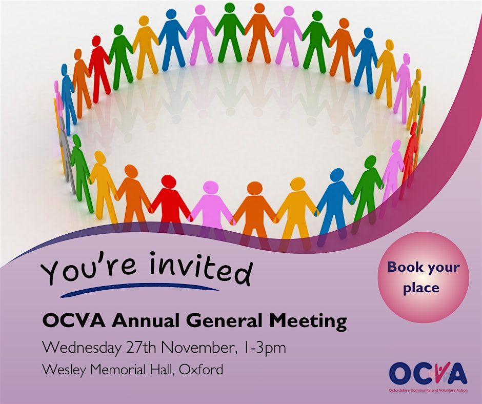 Oxfordshire Community and Voluntary Action AGM