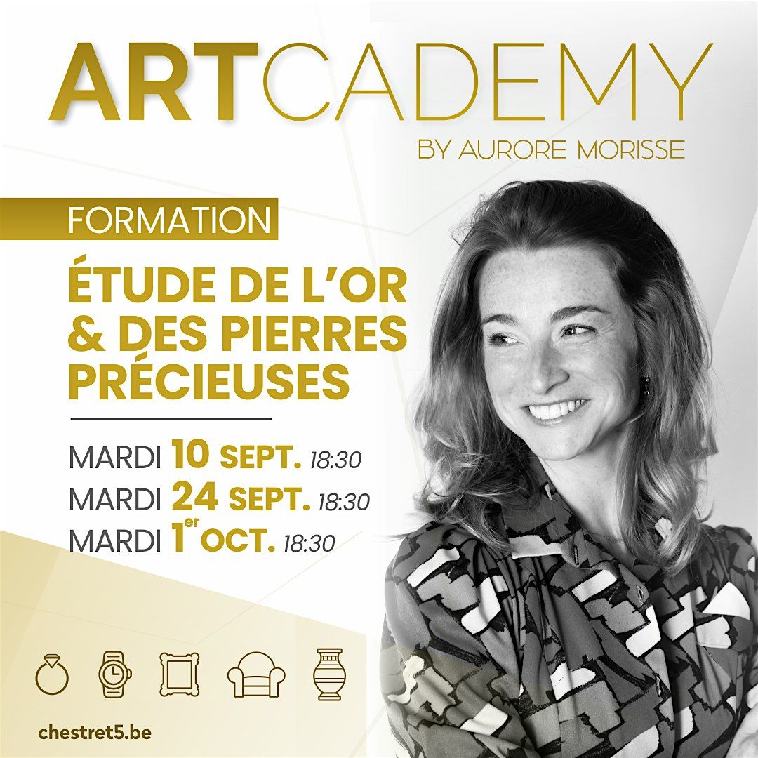 Formation ART'CADEMY by Aurore MORISSE : L'\u00c9TUDE DES PIERRES PR\u00c9CIEUSES