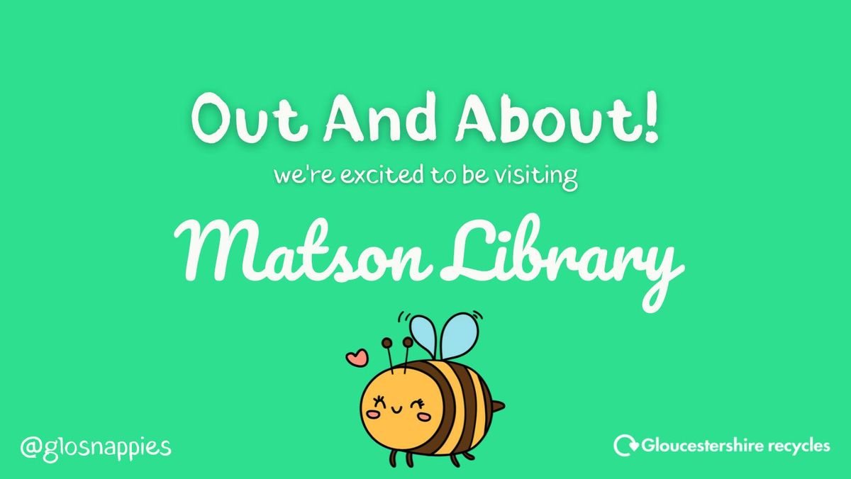 Nappy Chat and Drop-In, Matson Library Bounce and Rhyme