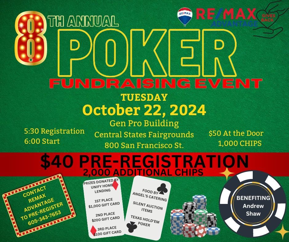 8th Annual Poker Event