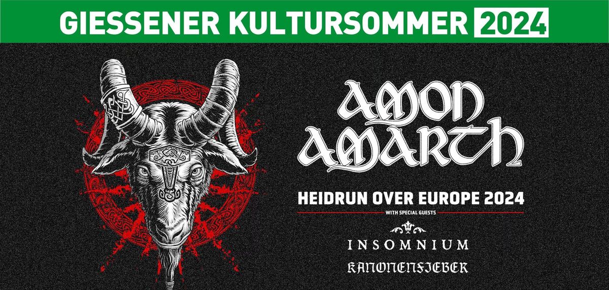 Amon Amarth - Heidrun over Europe 2024 - Gie\u00dfen