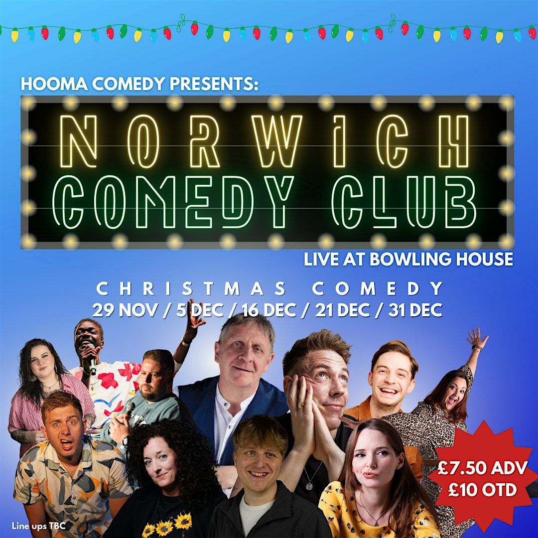 NORWICH COMEDY CLUB - XMAS SPECIALS