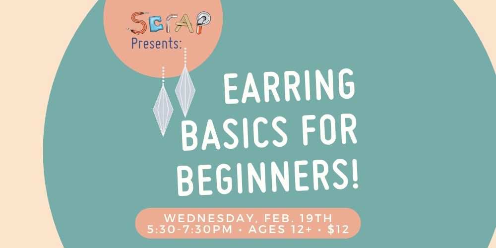 February Basic Earrings for Beginners