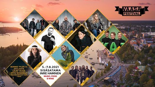 Vaasa Festival 2021, Vaasa Festival, 5 August to 8 August