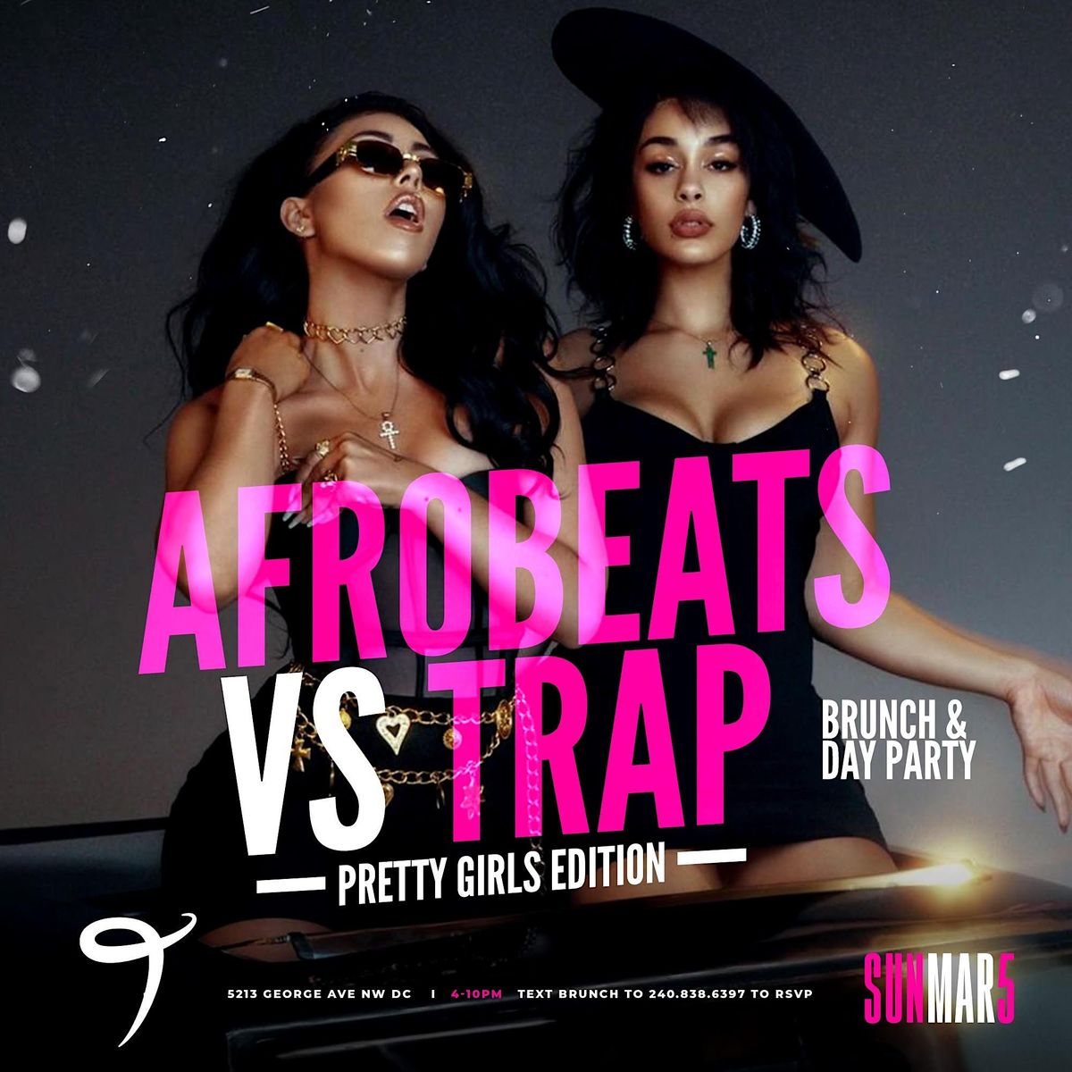 AFROBEATS vs TRAP SUNDAY BRUNCH\/DAY PARTY