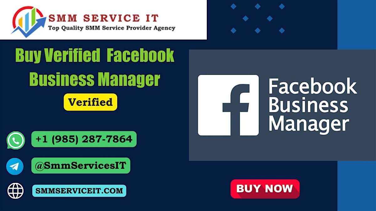 Buy Verified Facebook Business Manager 2024