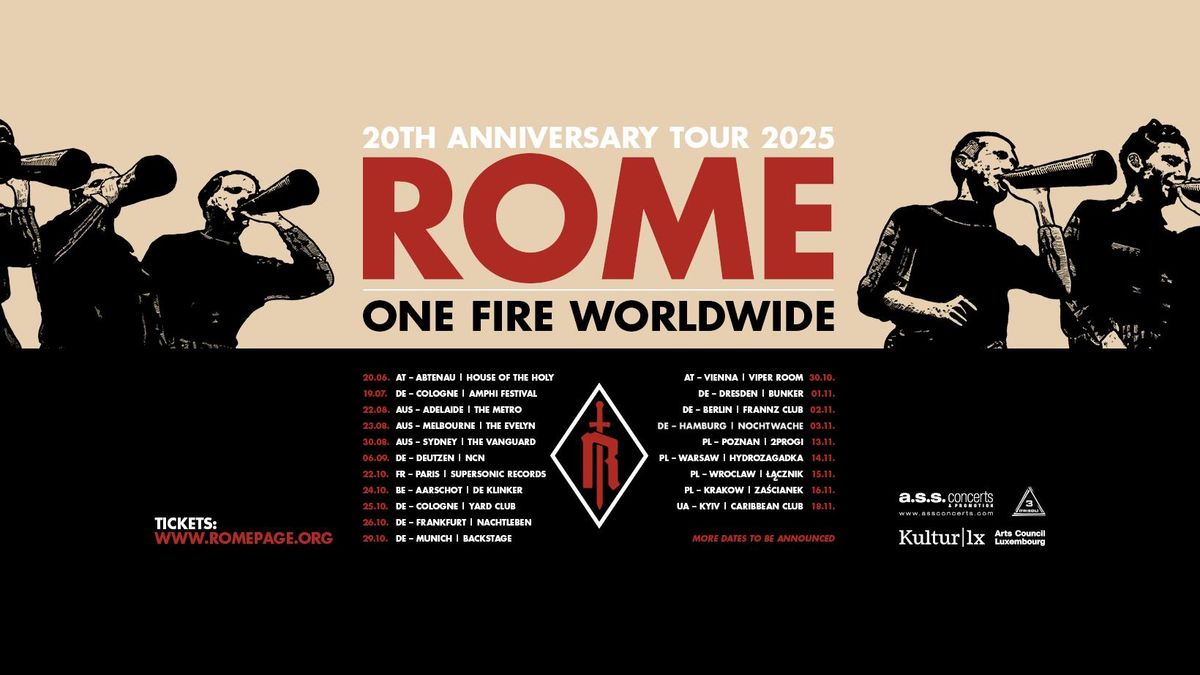 ROME \u2022 Berlin \u2022 Frannz Club