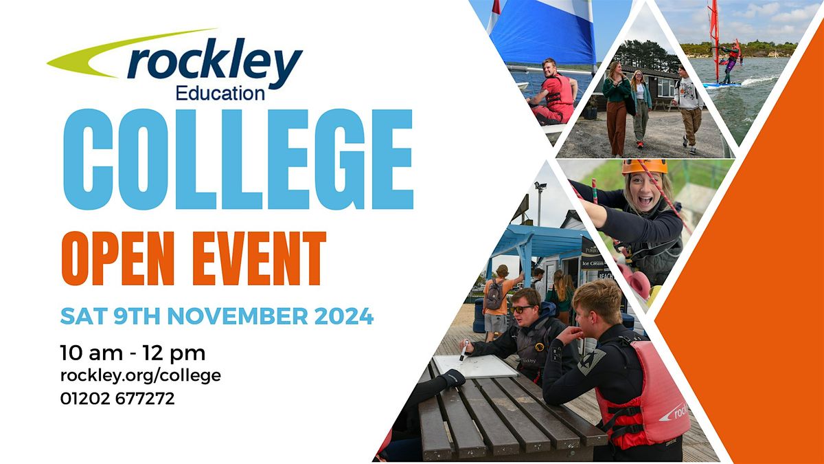 Rockley College Open Event Saturday 9th November 2024