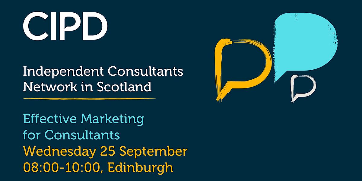 IC Network event - Effective Marketing for Consultants