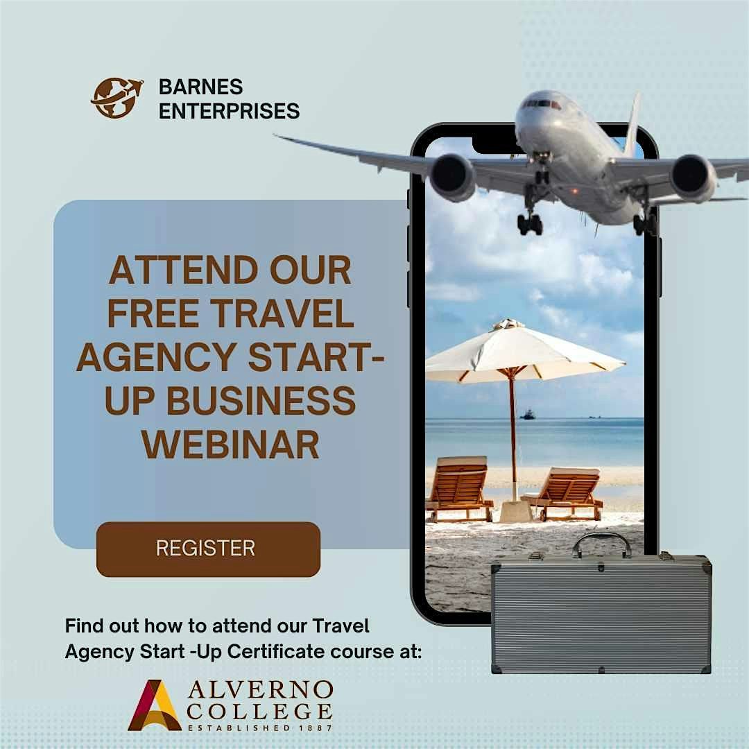 Travel Agency Start Up Business Webinar