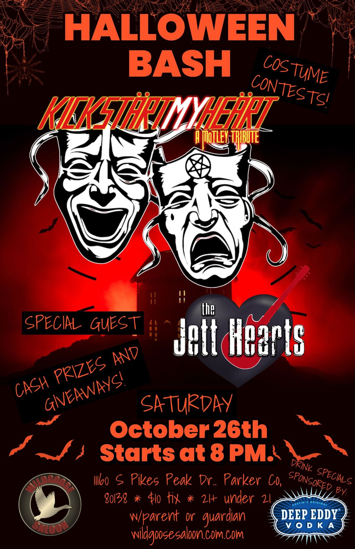 Kickstart My Heart: A Motley Halloween w\/The Jett Hearts