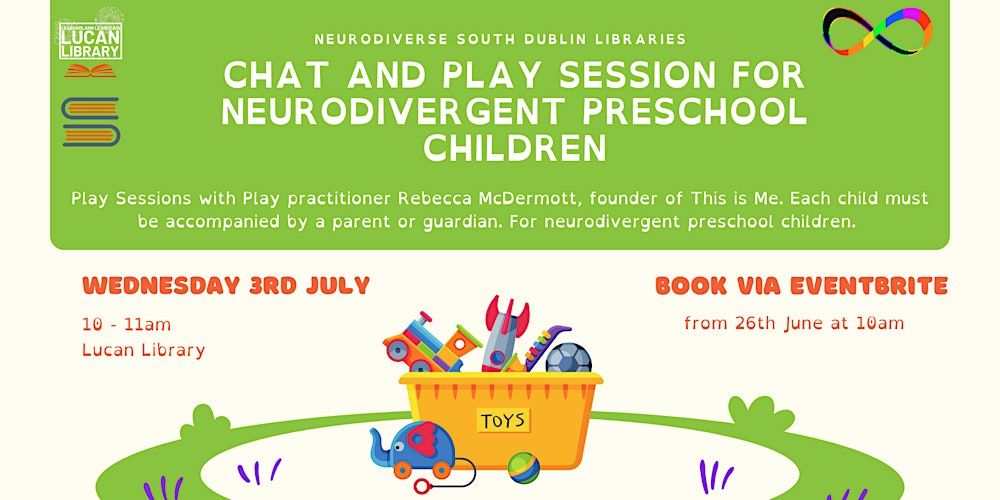 Chat and Play Sessions for Neuro-Divergent Pre-School Children.
