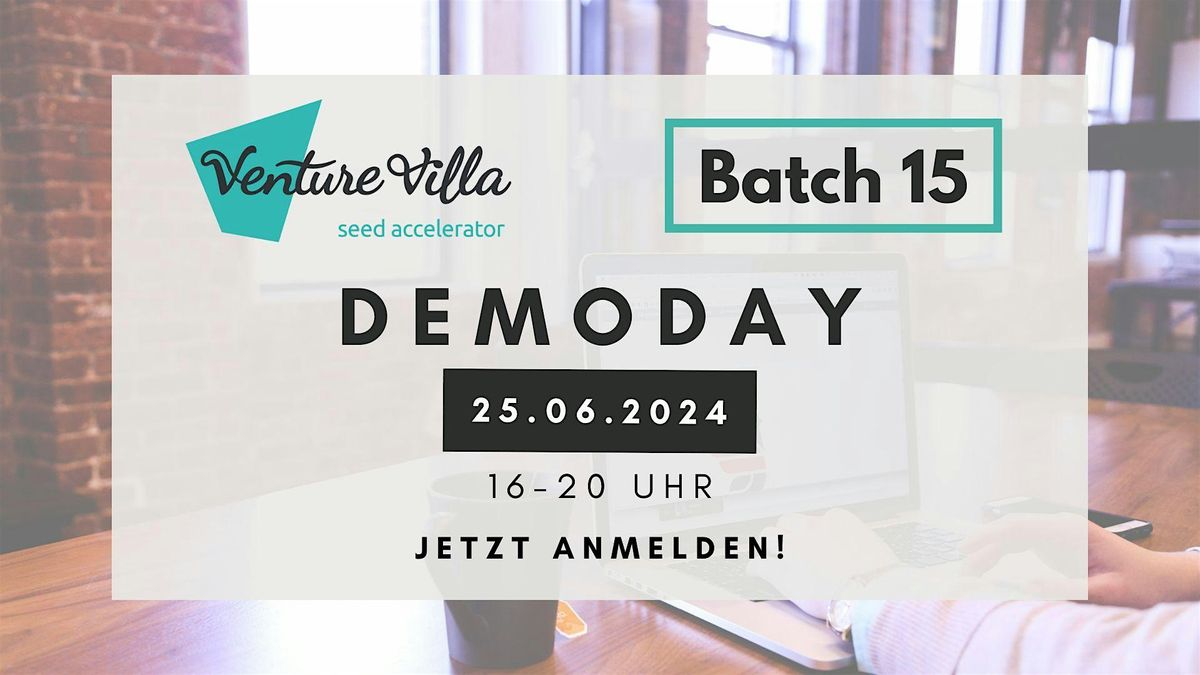 VentureVilla DemoDay Batch 15