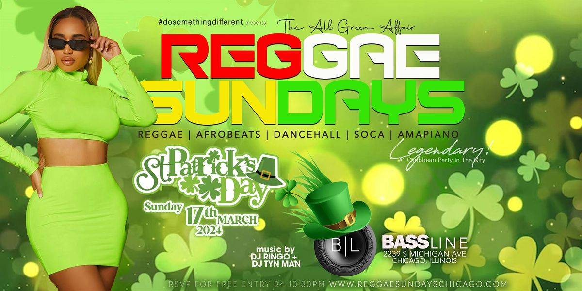REGGAE SUNDAY // The #1 Caribbean Party In The City, BASSLINE || 2239 ...