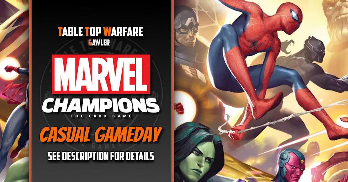 [GAWLER] Marvel Champions - Casual Monthly Gameday