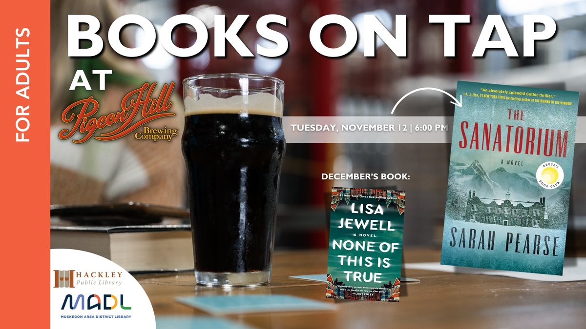 Books on Tap @ Pigeon Hill