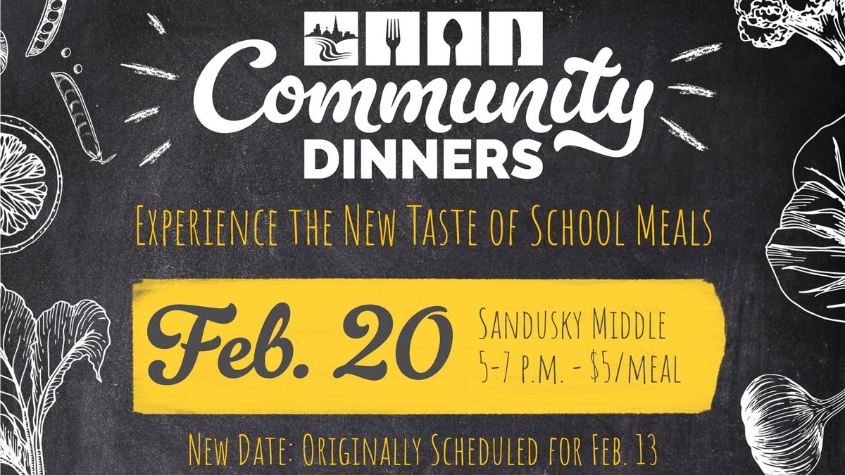 LCS Community Dinners: Experience the New Taste of School Meals 