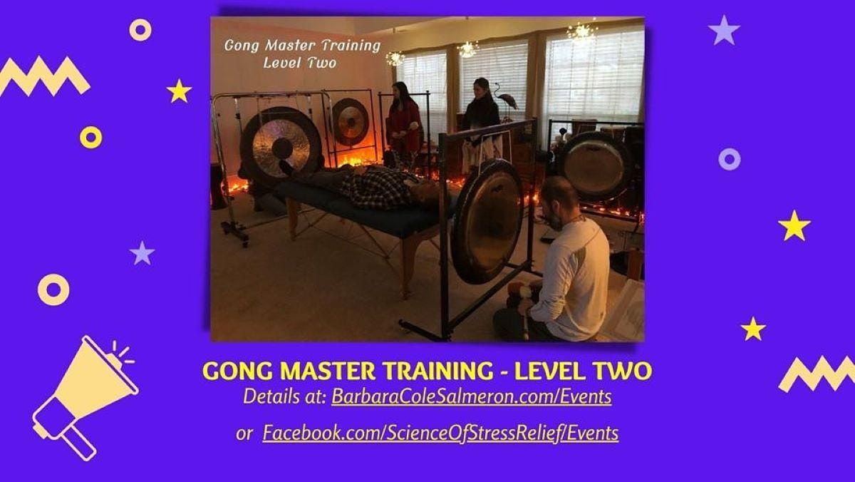 Gong Master Training Level 2 - All Equipment Provided!!