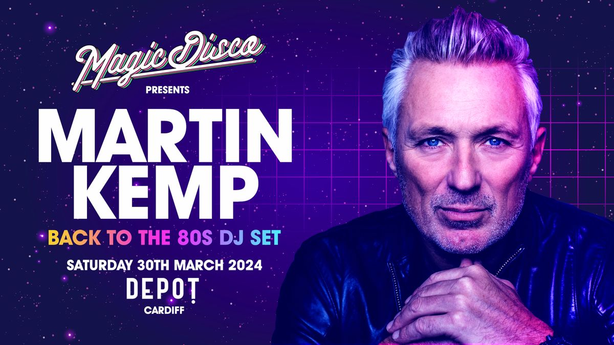 Martin Kemp Live DJ set - Back to the 80's - Cardiff