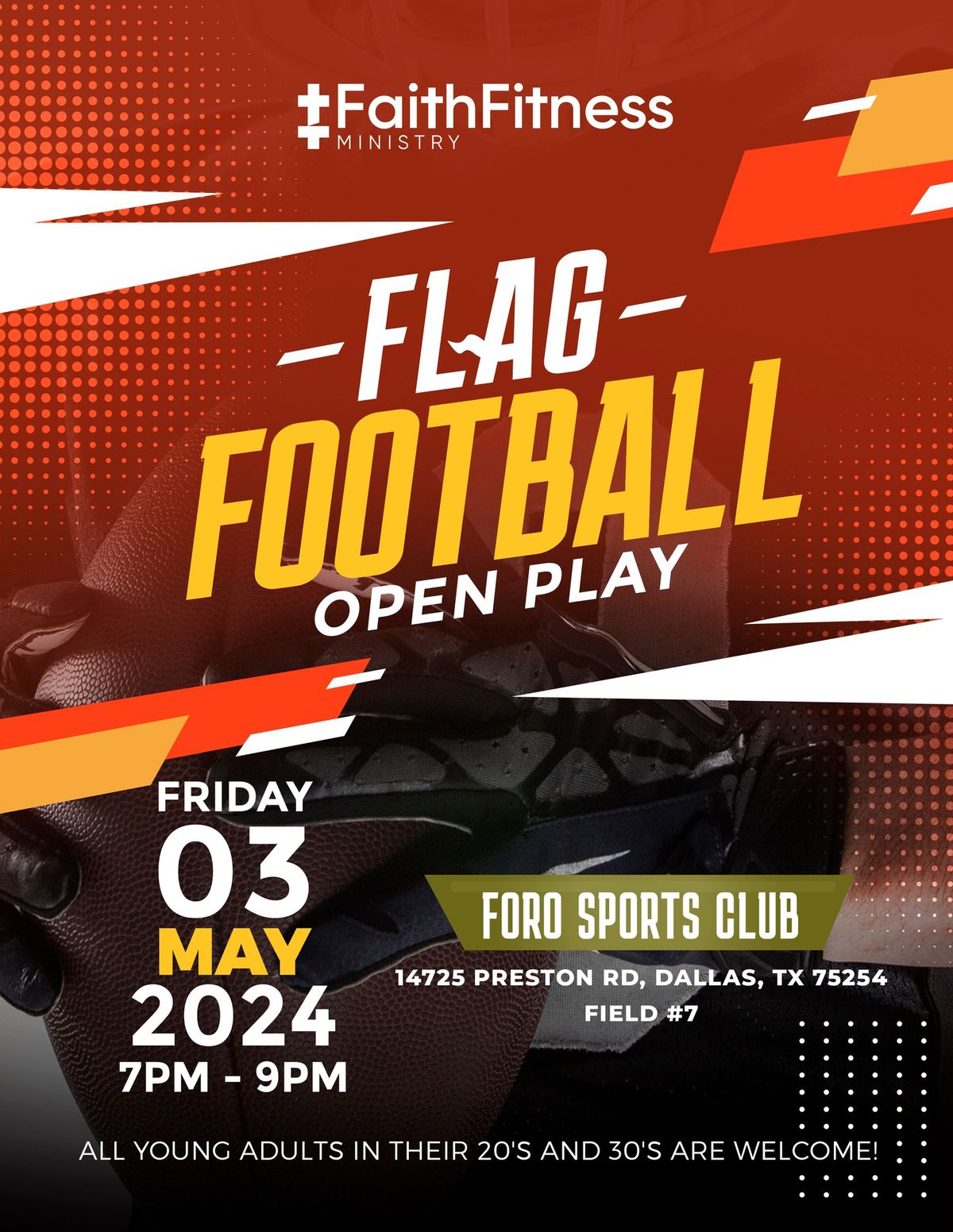 Flag Football Open Play