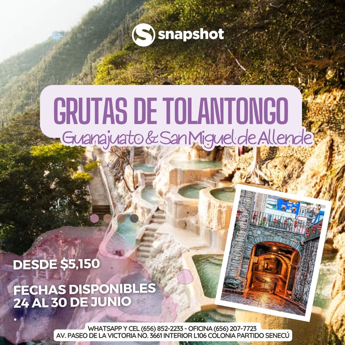 GRUTAS DE TOLANTONGO, GUANAJUATO Y SAN MIGUEL DE ALLENDE. 