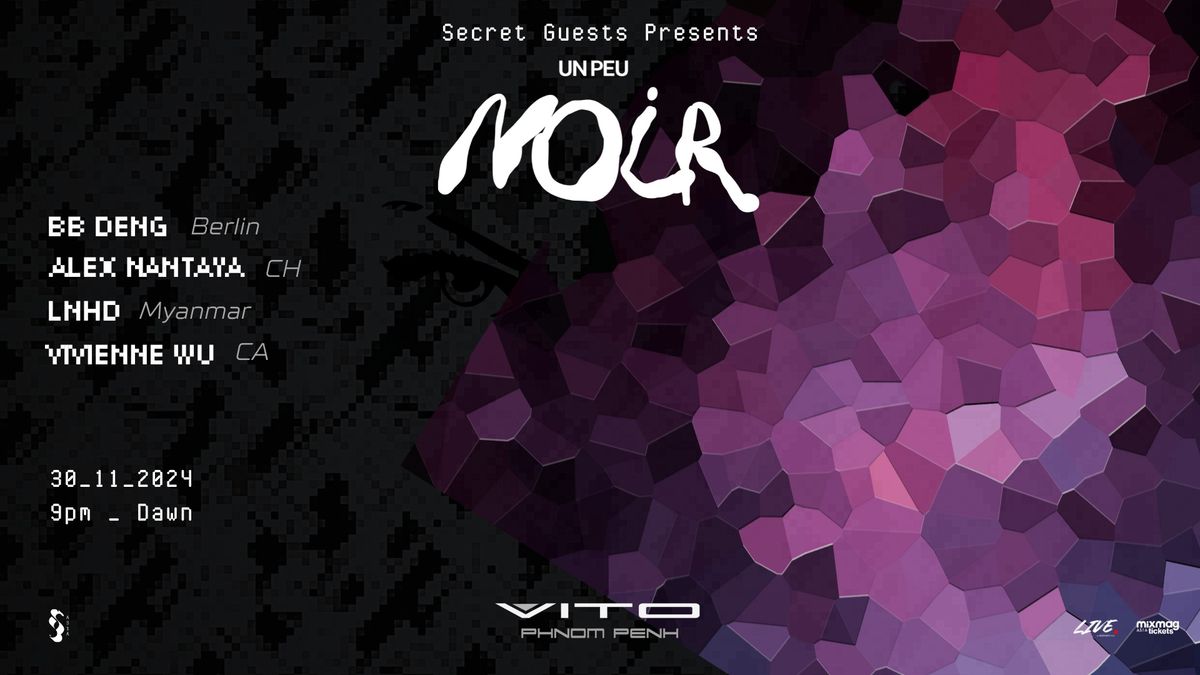 Un Peu Noir - Techno Launch Party