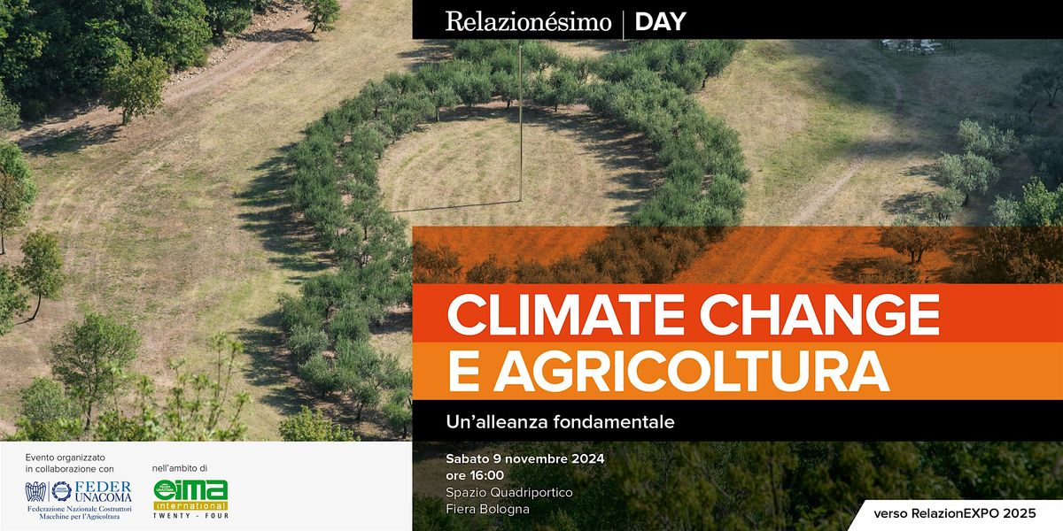 CLIMATE CHANGE E AGRICOLTURA: UN'ALLEANZA FONDAMENTALE