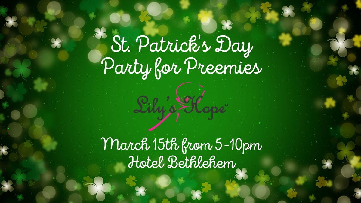 St. Patrick's Day Party for Preemies Gala