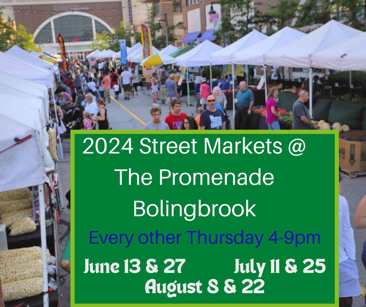 2024 Street Markets @ The Promenade Bolingbrook 