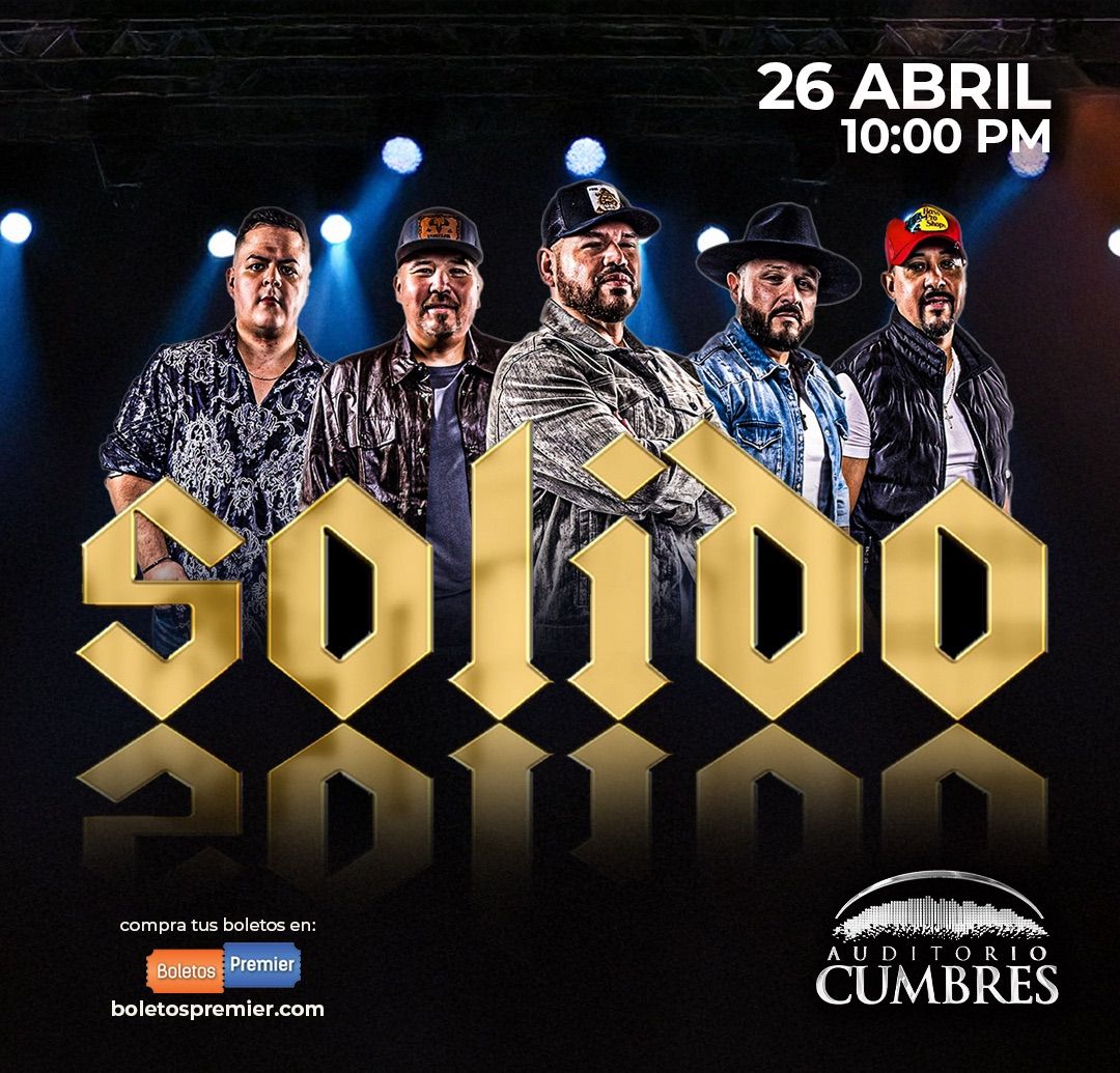 Solido en Auditorio Cumbres