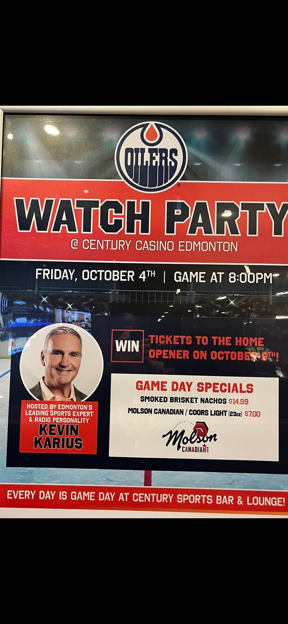 Oilers watch party 