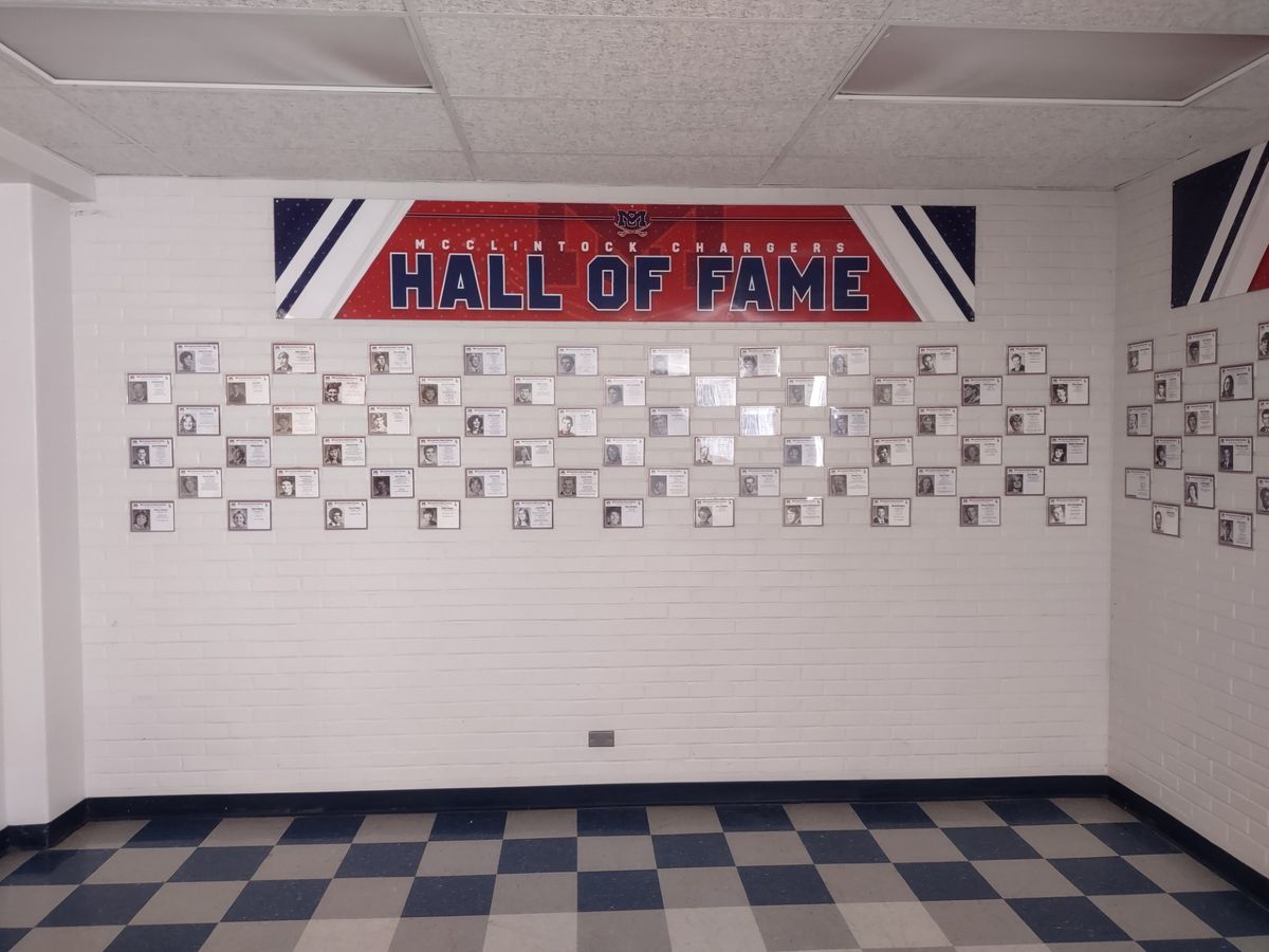 McClintock Athletic Hall of Fame - Induction Ceremony