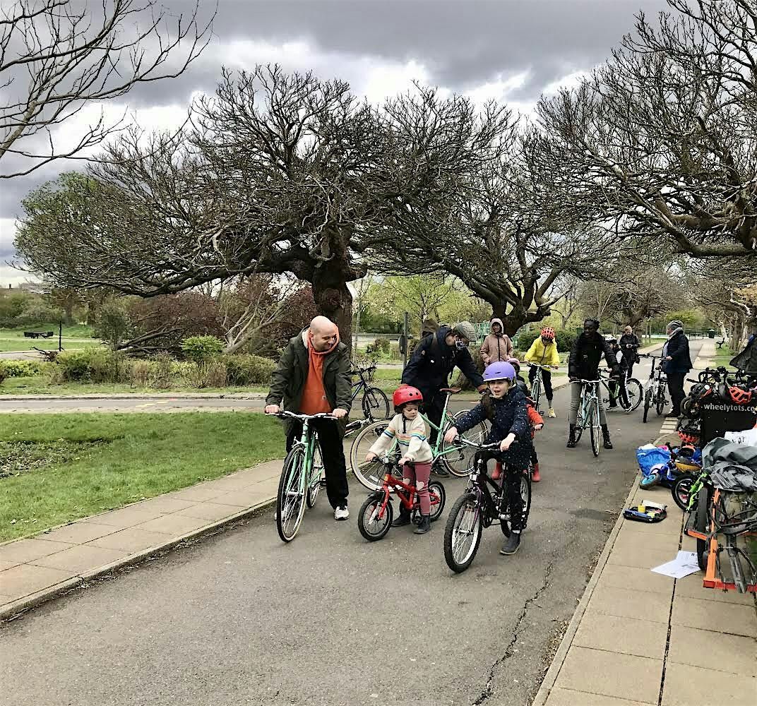 Family Bike Club at  Hartington park