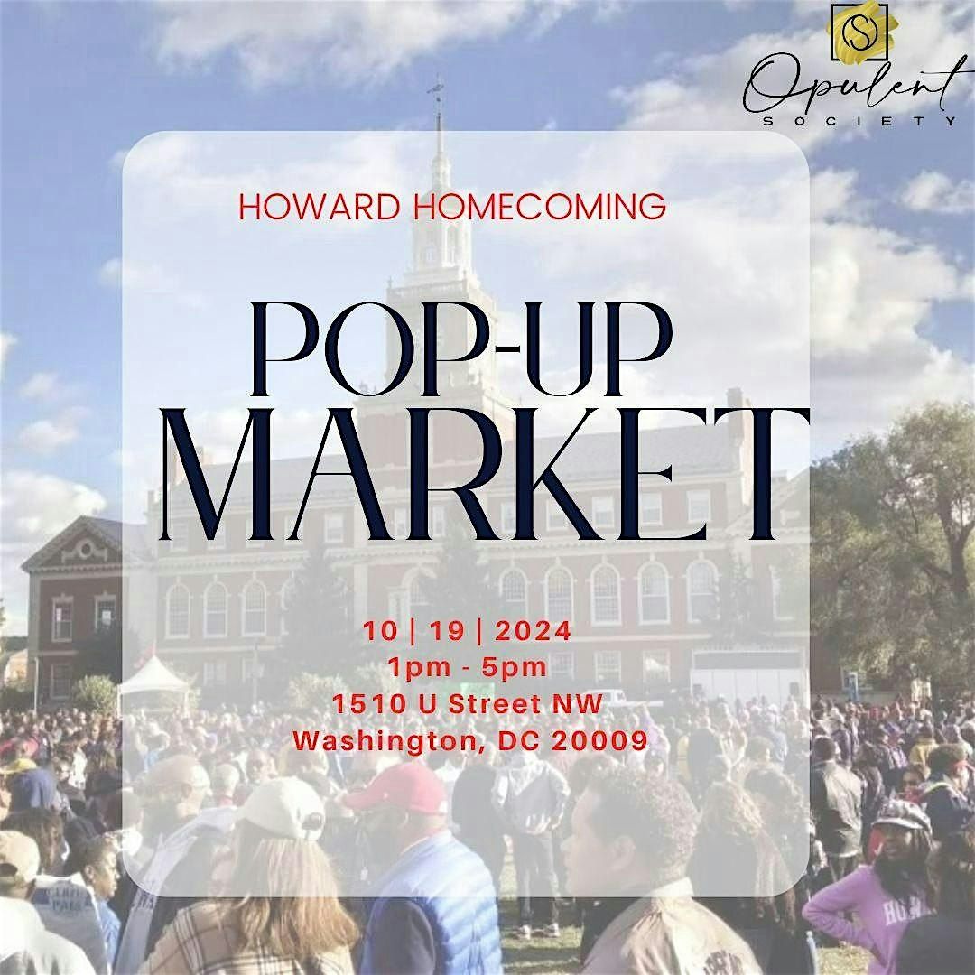 Howard Homecoming Pop-Up Market