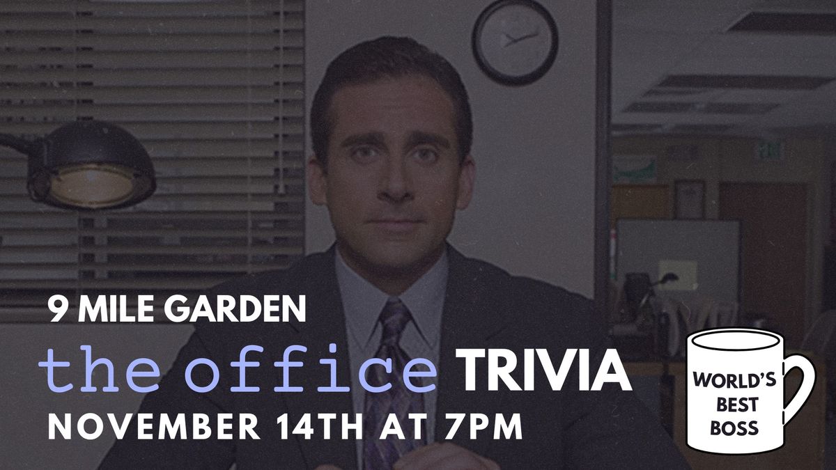 Thursday Trivia: The Office