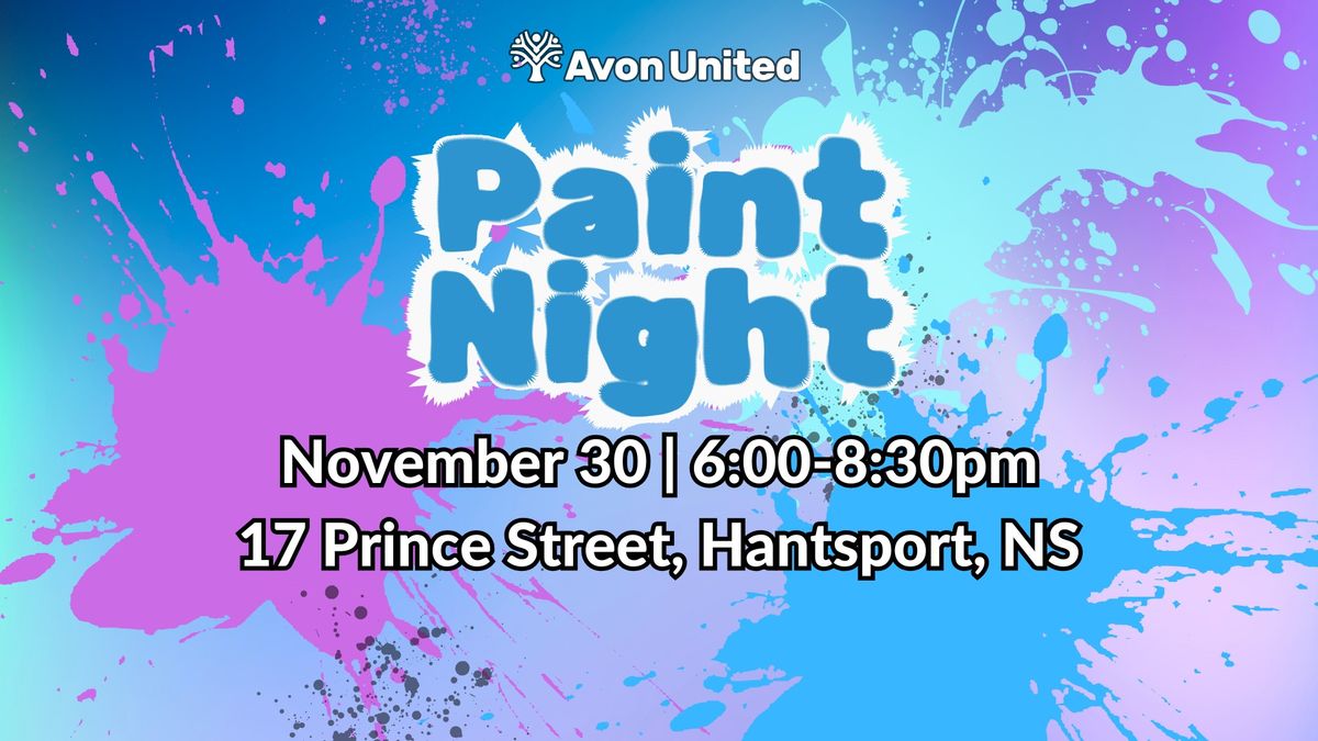 Avon United Paint Night