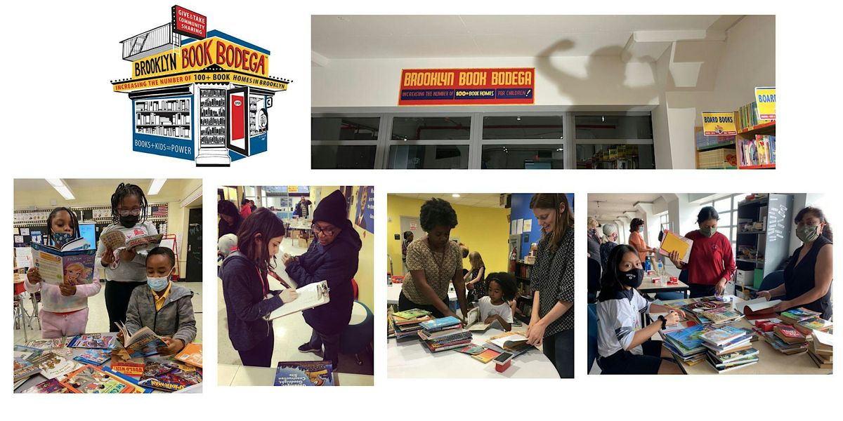 Family Volunteering at Brooklyn Book Bodega