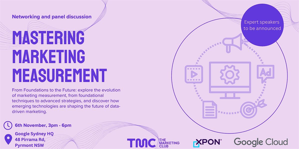 TMC x XPON x Google Cloud: Mastering Marketing Measurement