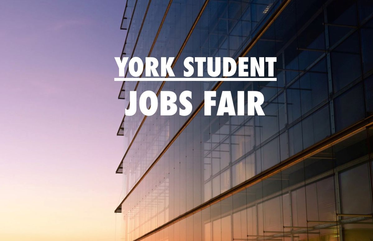 York Student Jobs Fair