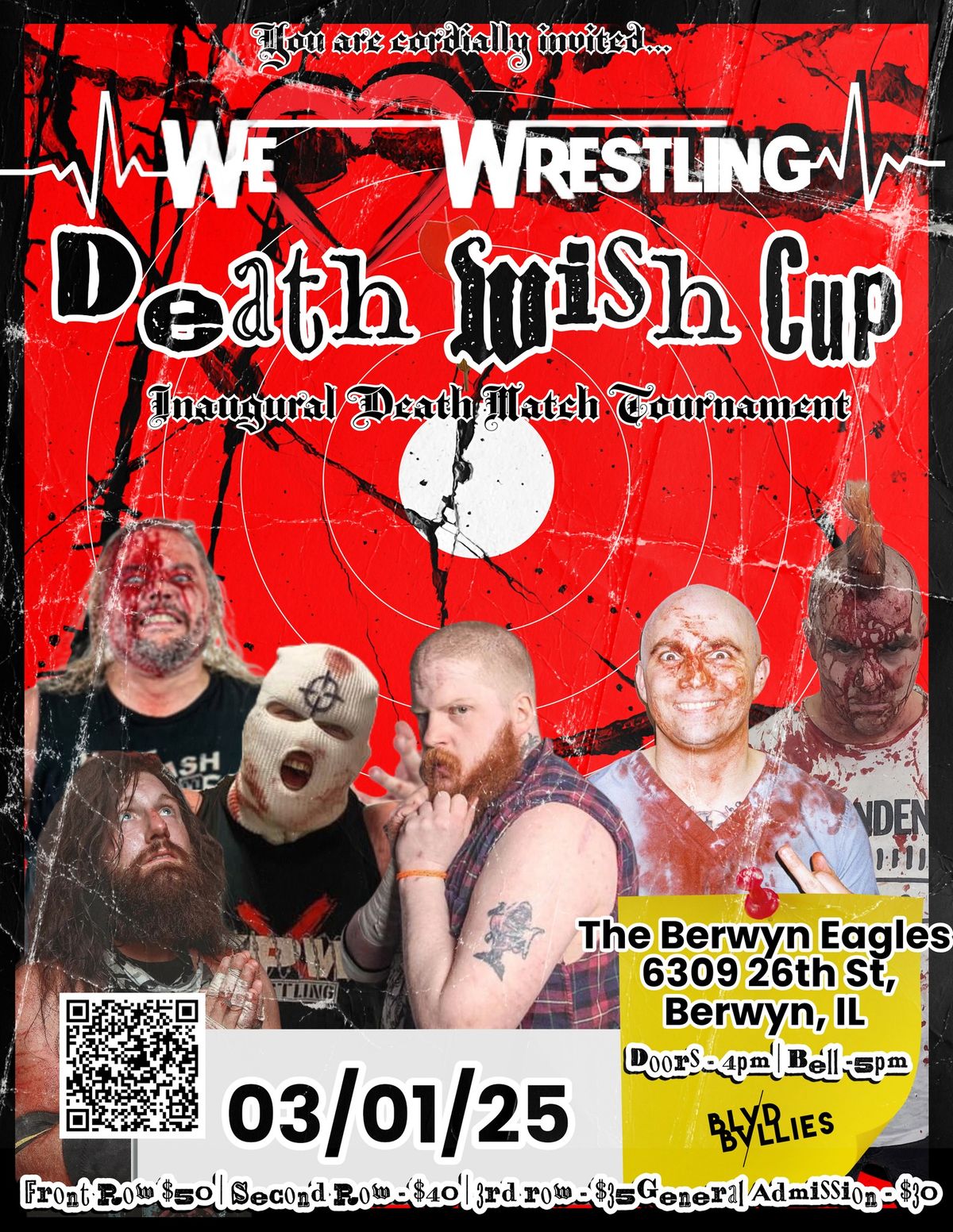 We Love Wrestling presents the Death Wish Cup - Inaugural Death Match Tournament 