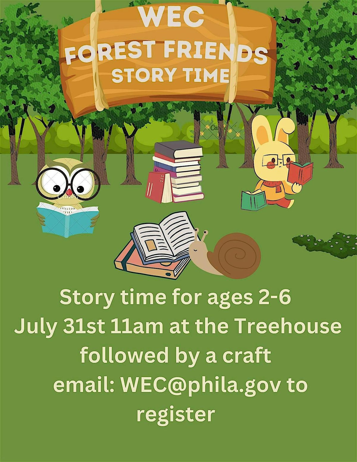 Forest Friends Story Time